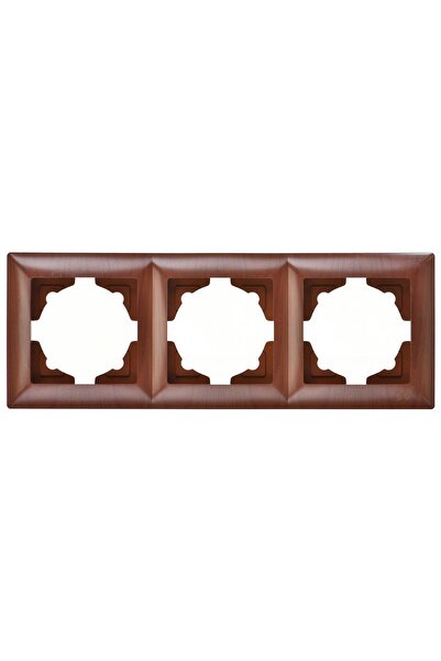 Günsan Visage Walnut Triple Frame