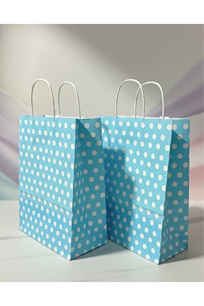 aybaş kağıtçılık 1.Kalite 25x31 Cm ( 5 Adet ) Büyük Boy Mavi Renk Beyaz Benek...