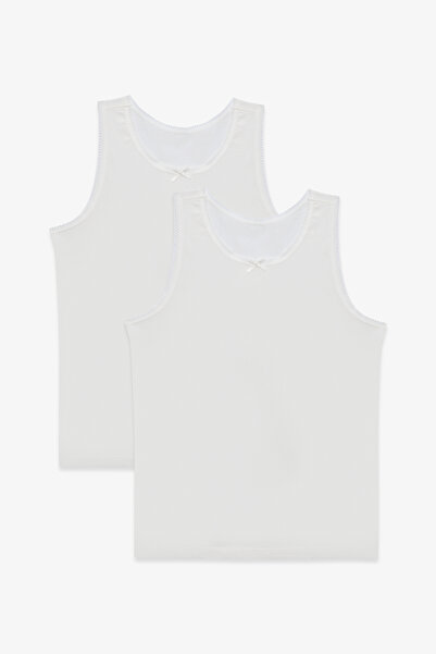 Penti Girl's Organic Cotton 2-Pack Undershirt