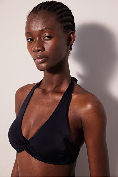 Penti New Triangle Twist Siyah Bikini Üst