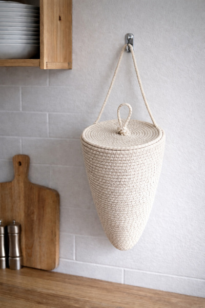 ÖRGÜM Bag Holder Decorative Cover Bag Organizer 30X20 cm