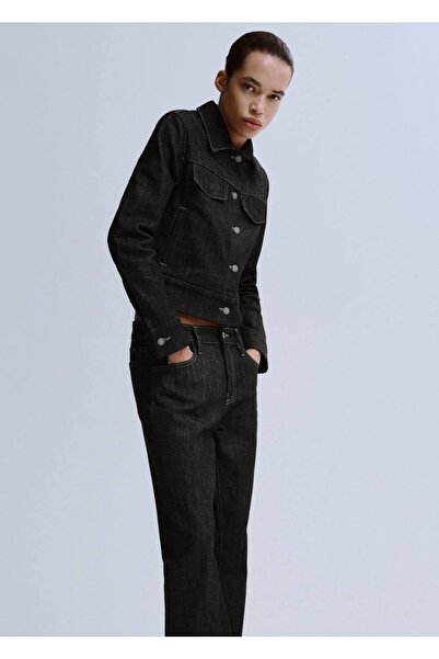 MANGO Woman Orta bel flared jean