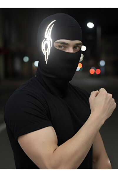 iyzi Unisex Kar Maskesi Balaklava Reflektörlü nefes alabilen Motorcu Maskesi-