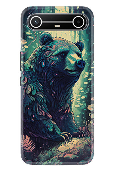 TECNO Spark Slim (KM9) Kılıf Boutique Baskılı Resimli Bears Pcode -081