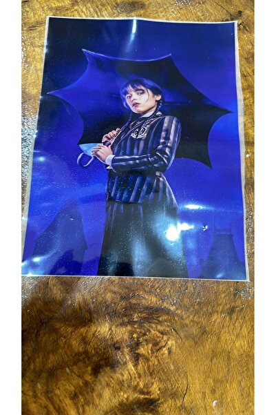 Gönülden Tasarım Imprimare cu transfer termocollant Wendesday Arma 25x16 Cm