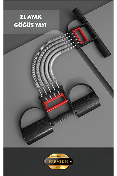 CANSPORT EL AYAK GÖĞÜS YAYI BODY TRİMMER SET EGZERSİZ ALETİ KOL BİLEK GÖĞÜS K...