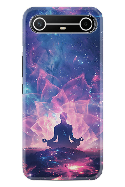 TECNO Spark Slim (KM9) Kılıf Boutique Baskılı Resimli Meditasyon Pcode -010