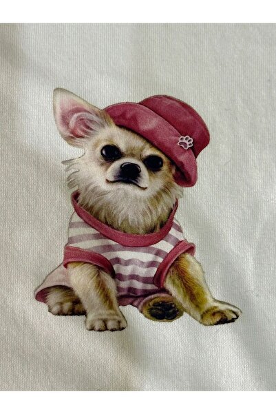 Gönülden Tasarım Ütü İle Yapışan Köpek Transfer Baskı Arma 8x5 Cm