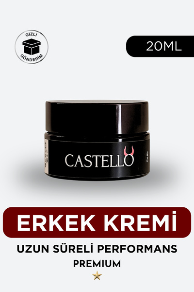 Castello Erkek Kremi Uzun Süren Deneyim-For Men Premium Cream-Geciktir 20ML