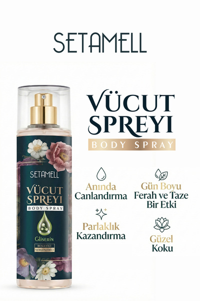 Setamell Body Mist Vucüt Spreyi 200 ml