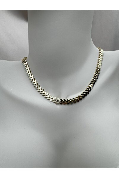 Luseda Gold Color Fish Scale 37+5 Adjustable Vip Necklace