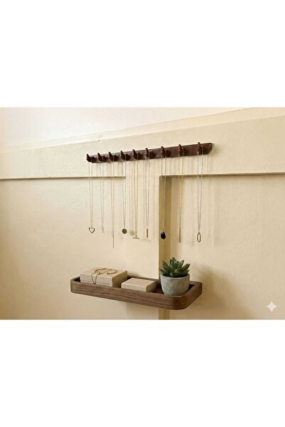 Karerca Takı Kanca Rayı Organizer Askılık Takı Organizeri Aksesuar Askısı