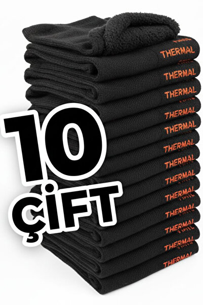 Ay-Ra Collection 10 Lu Termal Çorap Kışlık Kalın Erkek Kadın Unisex