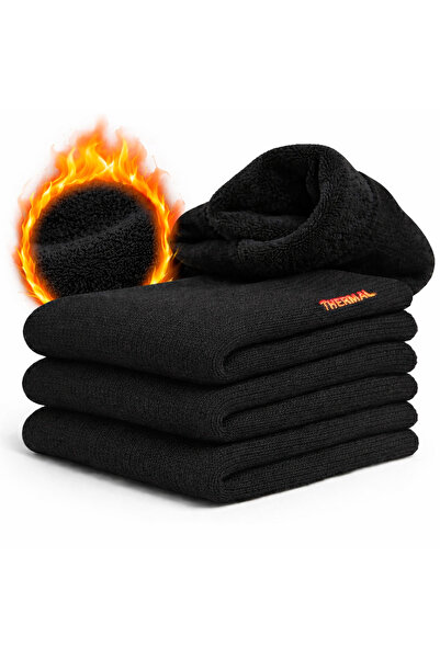 Ay-Ra Collection Kalın Kışlık Çorap Termal Çorap, Kadın Ve Erkek Için, 3'lü P...