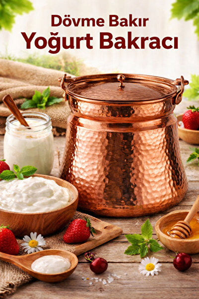 Efsoon Organics Dövme Yoğurt Bakır Bakraç 2 LT