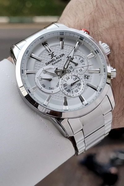 Daniel Klein Gray Color Inner Indicators Active Men's Wristwatch