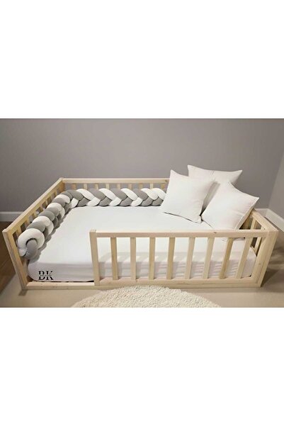 Baby Kinder Trendy Montessori Doğal Bebek Ve Çocuk Karyolası