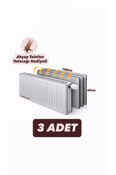 Ankaflex Kalorifer/radyatör Arkalığı Petek Arkası Yalıtım Levhası -3 Adet Pet...