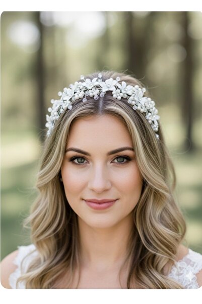 ASİMEL TASARIM diademă de mireasă accesoriu pentru păr nuntă henna nuntă logodnă