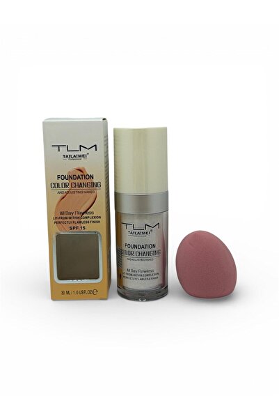 TLM Fond de Ten Color Changing, Adaptabil culorii Tenului, SPF 15, 30 ml