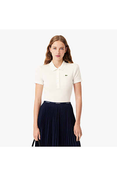 Lacoste Slim Fit L.12.D Ribbed Cotton Polo Shirt - DF5377-00-70V