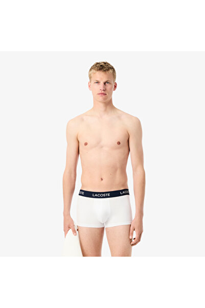 Lacoste مجموعة من 5 سراويل داخلية قطنية مطاطية - 5H1292-00-001