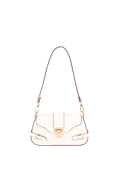 U.S. Polo Assn. Geantă albă de umăr pentru femei Us25133