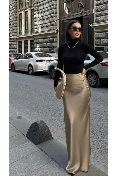 MACMODA Maxi Saten Etek