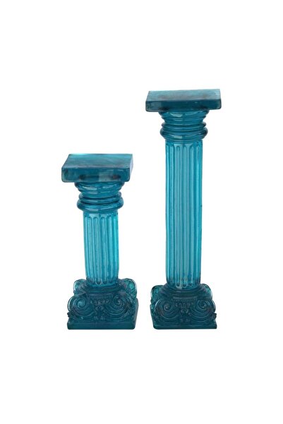 zepce design Dekoratif Sütun şamdan mumluk reçine