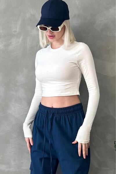 Seeh إكرو طاقم الرقبة طويلة الأكمام المرأة الكرة الجسم SH216