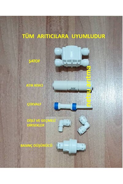 netsu arıtma Tüm Cihazlara Uyumlu,su arıtma yedek parçası,yenileme kiti-4 yol...
