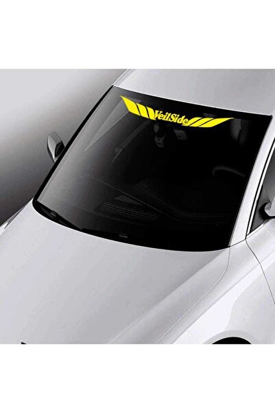 cnpromosyon Veilside Yazılı Ön Cam Alınlık Sticker, Oto Etiket, Araç Çıkartma...