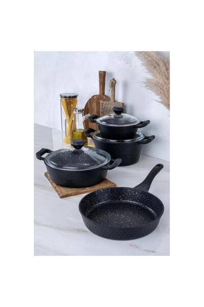 ACAR Diamante 7 Parça Tencere Seti MSTTO058