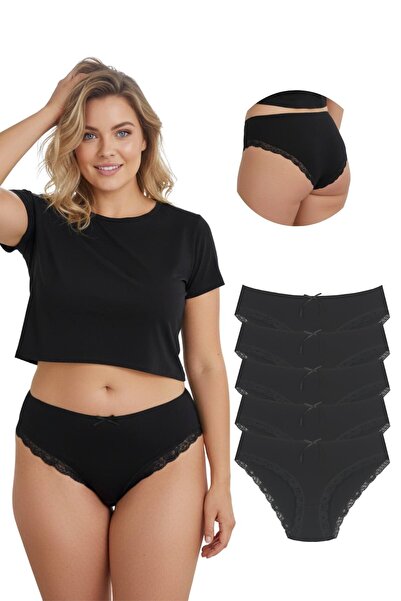 Newlilla 1009 Bato Lace Leg 5-dielny balík dámskych nohavičiek 1009-v2