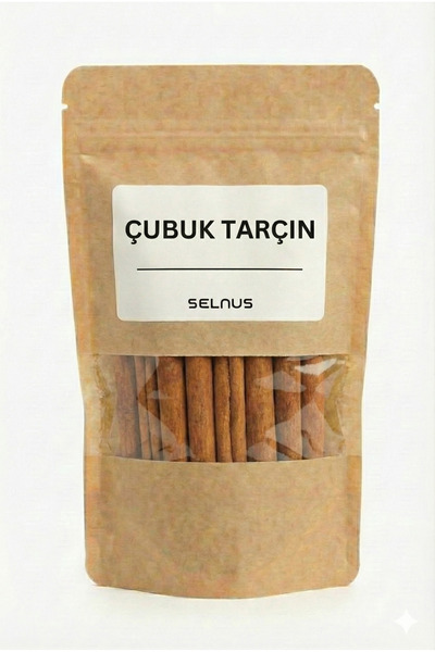 SELNUS Çubuk Tarçın 70 Gr (Cinnamomum verum) - Doğal Rulo - Işınlanmamış Gerç...