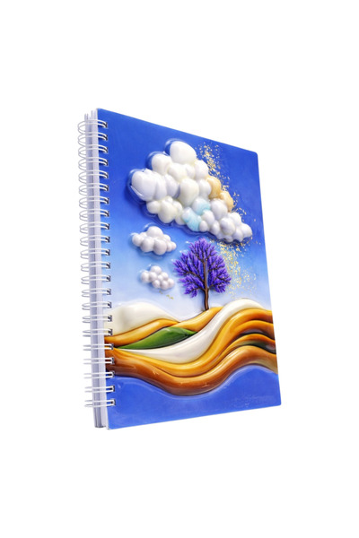 OMATEK SMART TECHNOLOGIES دفتر ملاحظات ثلاثي الأبعاد بتصميم المناظر الطبيعية ...