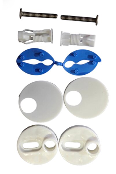 TUTAN Yavaş Kapanan Klozet Kapak Menteşesi Seti