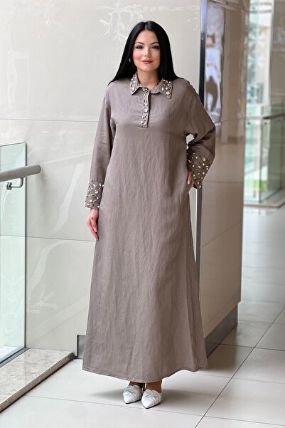 Missemramiss Linen Keten Elbise