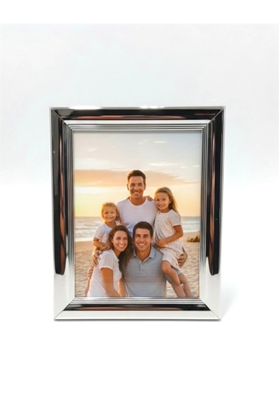 Yenigeldi Silver Color Frame (13-18cm), Smooth and Shiny. Velvet Back.