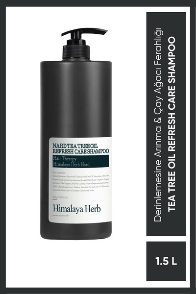 Nard Tea Tree Oil Refresh Care Shampoo - Çay Ağacı Yağı İçeren Ferahlatıcı Ba...