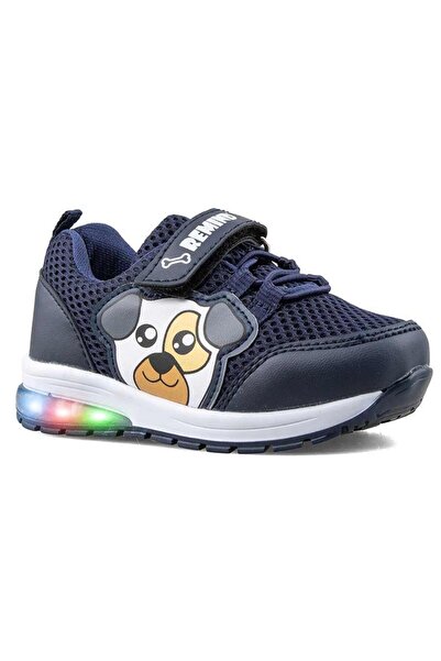 Bukond Ultra Soft Orthopedic Baby Sneaker - Lighted, Velcro Comfort Sports Shoes