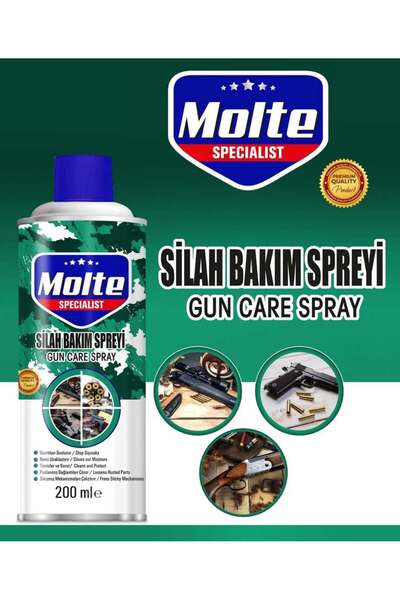 SWANSON WORKS Silah Bakım Temizleme Spreyi Tüfek Tabanca Ve Makina Bakım Spre...