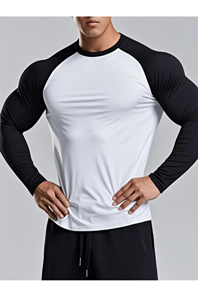 CAZZ SPORTS Uzun Kol Renkli Body Uzun Kol Fitness Body Gym Body Sporcu Uzun K...