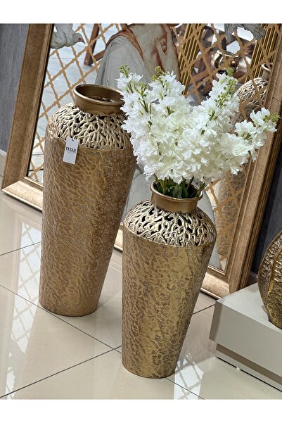 YASAR CONCEPT Armetta Metal Yer Vazosu Set