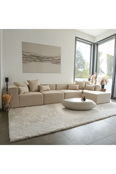 DREAM GARDEN Angelo 5 Modül Modüler Köşe Koltuk Takımı