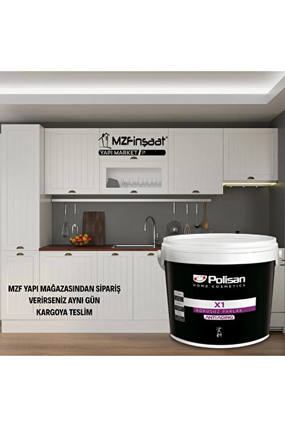 Polisan Ahşap&metal Boyası-su Bazlı-x1 Antiaging-kokusuz-parlak -0,70litre(90...