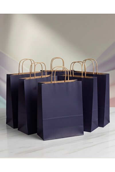 aybaş kağıtçılık 1.Kalite 25x31 Cm Büyük Boy (10 Adet) Lacivert Renkli Kraft ...