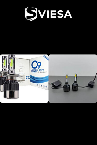 Sviesa H1 3 RENKLİ LED XENON / SARI + BEYAZ + BUZ MAVİ