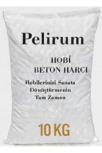 Pelirum Hızlı Donan Biblo Harcı Tozu Güçlü Hobi Biblo Mumluk Vazo Kalıp Döküm...