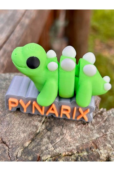 pynarix Dinozor Stegosaurus Oyuncak - Tarihin Zırhlı ve Nazik Devi!🦕 3D Hareketli Organik Model- Orta Boy